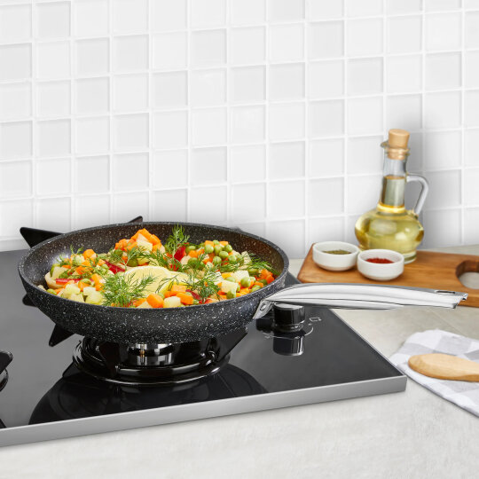 Falez Black Line Granit Tava 22 cm - 2