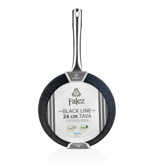 Falez Black Line Granit Tava 22 cm - 3