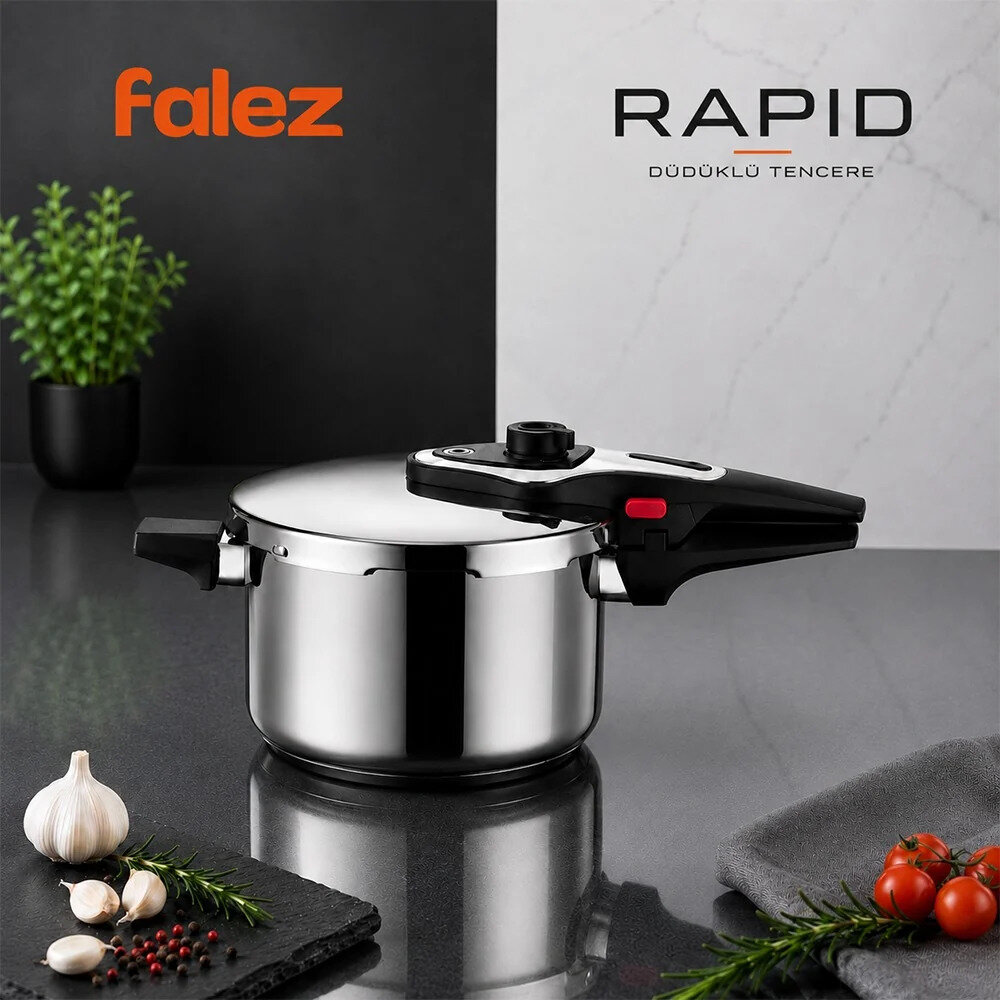 Falez Rapid Düdüklü Tencere 6 lt - 2