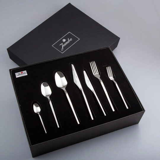 Jumbo 5100 Quartz 84 Parça 12 Kişilik Çatal Kaşık Bıçak Seti - 7