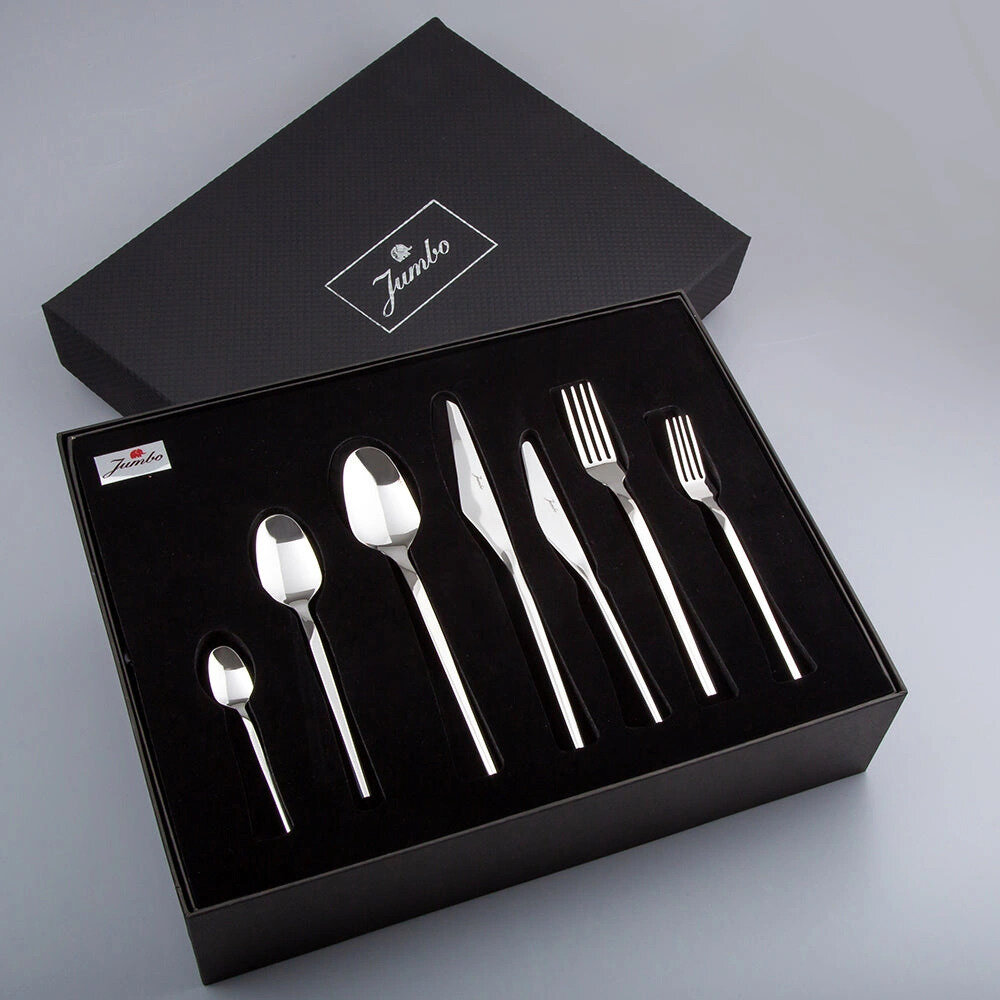 Jumbo 5100 Quartz 84 Parça 12 Kişilik Çatal Kaşık Bıçak Seti - 7