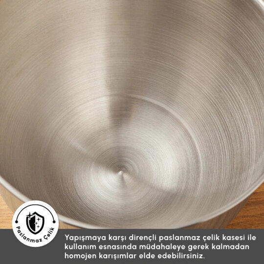 Karaca Chefcrafter Hamur Yoğurma Makinesi Red 7L - 5
