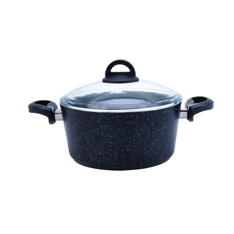 Karaca Dark Stone Biogranit Tencere 24 cm - 1