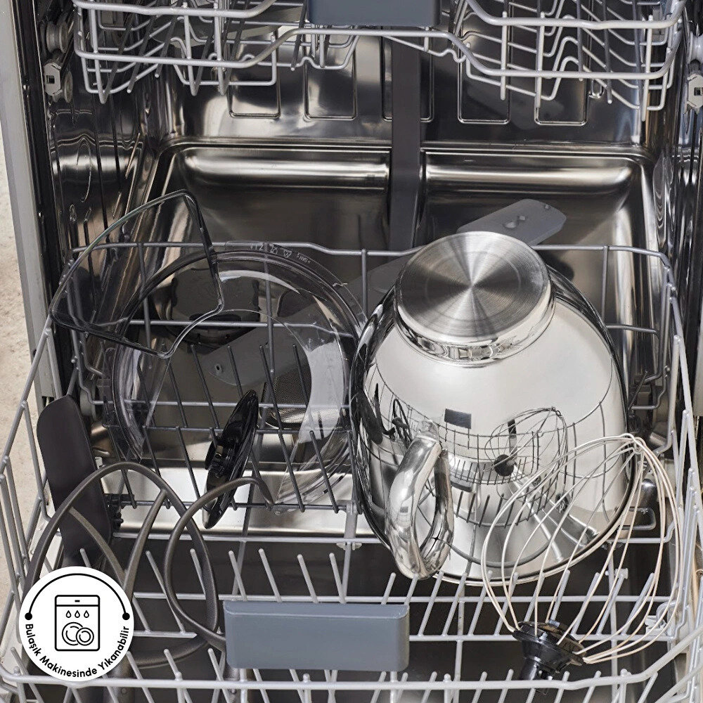 Karaca Mastermaid Chef Ultra D2000W Dijital Ekranlı Hamur Yoğurma Makinesi Imperial Red 7L - 7