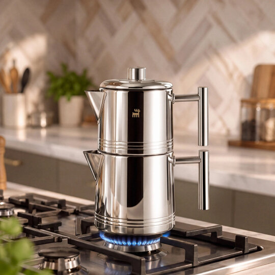 Karaca Powersteel 316+ Imperium Midi Çaydanlık Takımı 1,1L & 1,6L - 1