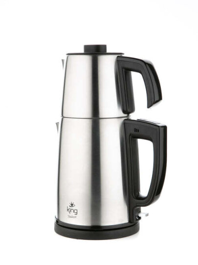 King KCM334 Tealuxe Çelik Çay Makinesi - 4