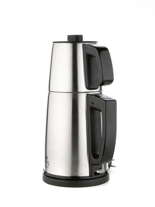 King KCM334 Tealuxe Çelik Çay Makinesi - 7
